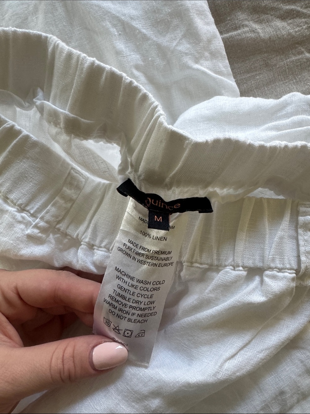 Quince 100% European Linen Pants - Picture 4 of 4